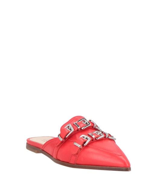 Agl Attilio Giusti Leombruni Pink Mules & Clogs Leather