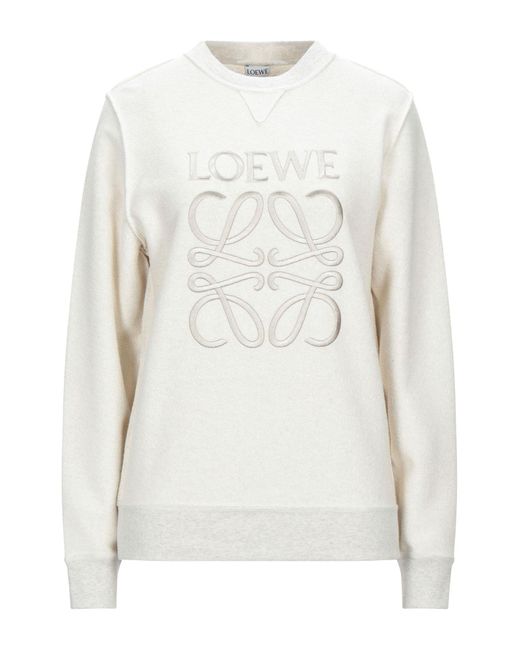 Loewe White Sweatshirt