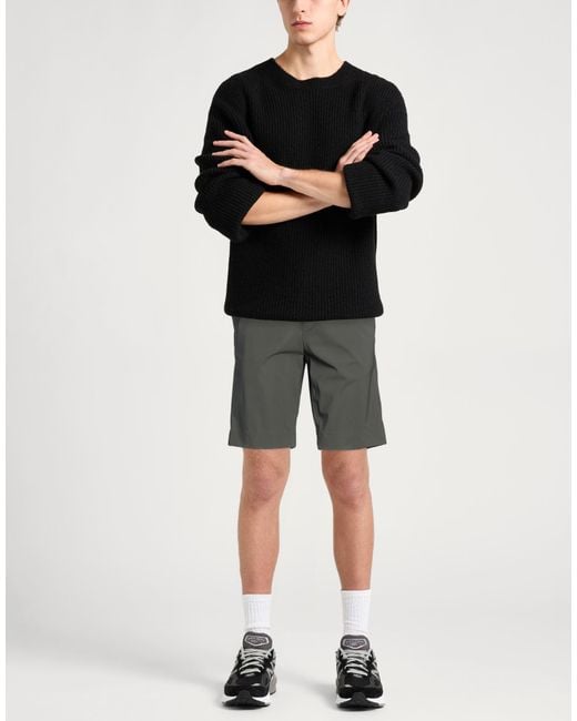Rrd Gray Dark Shorts & Bermuda Shorts Polyamide, Elastane for men