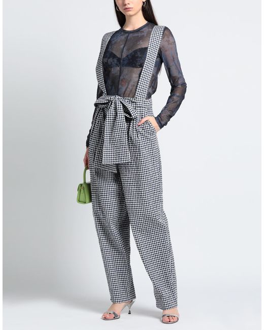 KENZO Gray Dungarees