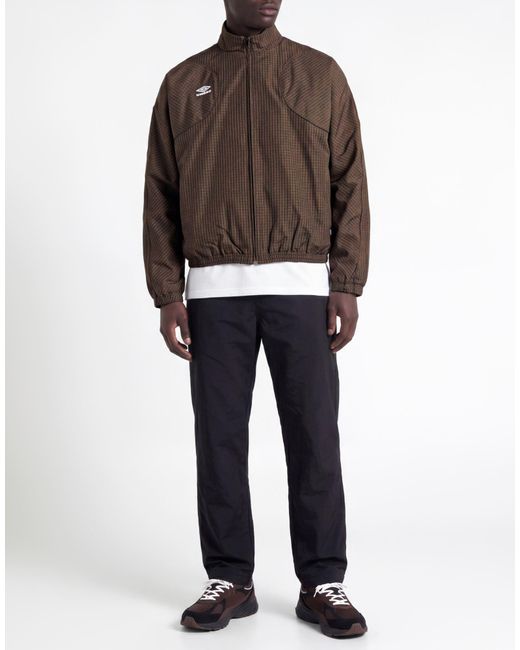 Umbro Brown Jacket Polyester for men