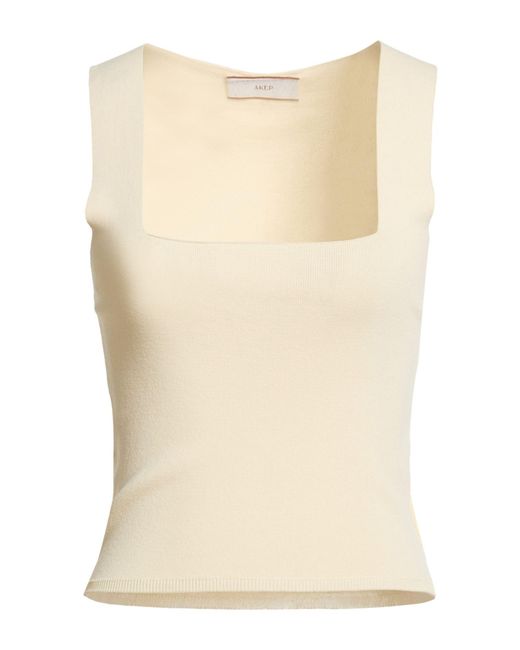 Akep Natural Tank Top Viscose, Polyamide