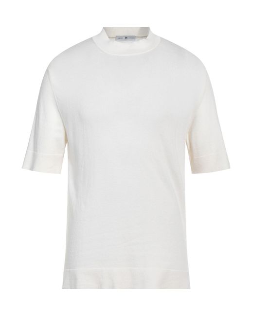 PT Torino White Sweater for men