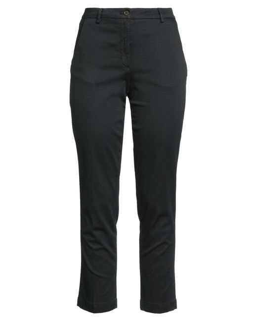 Briglia 1949 Black Pants Cotton, Lyocell, Elastane