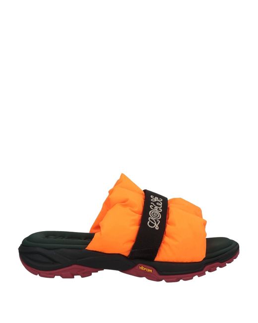 Loewe Orange Sandals for men