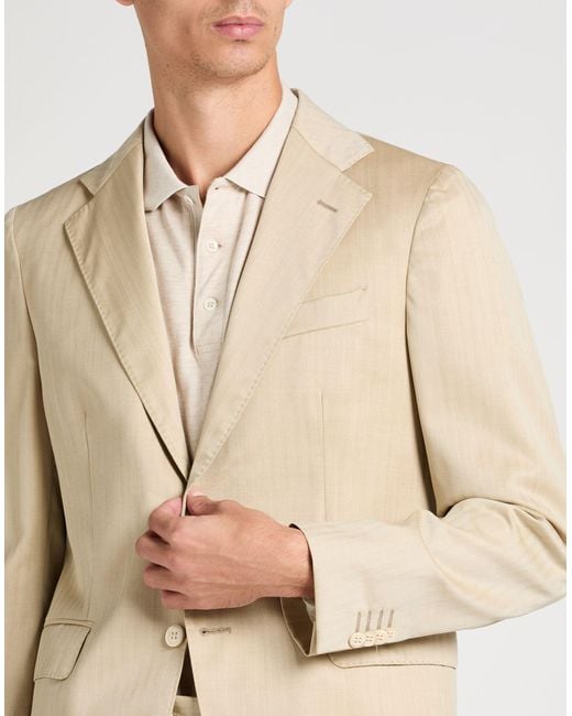 Brian Dales Natural Suit Wool for men