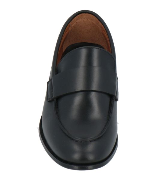 Common Projects Black Loafers Leather