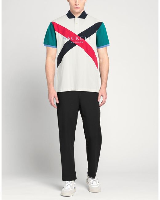 Hackett White Polo Shirt for men