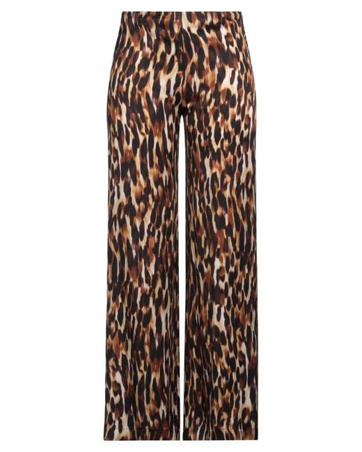 Jucca Brown Pants Viscose