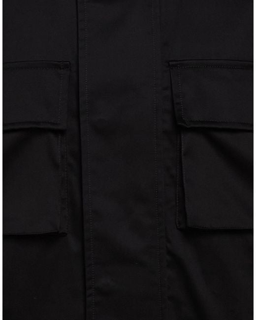 Dondup Black Jacket Cotton for men