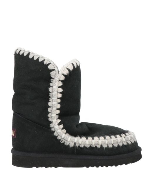 Bottines Mou en coloris Black