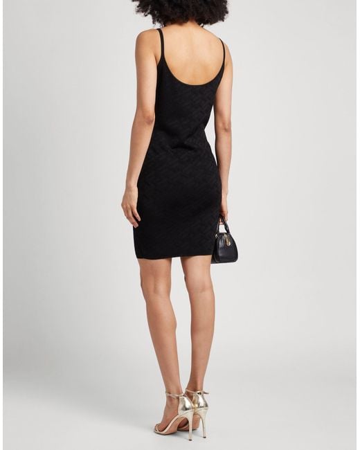Versace Black Mini Dress