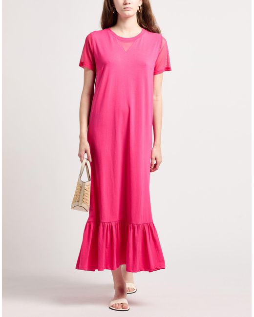 Liu Jo Pink Maxi-Kleid
