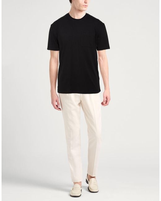 Valentino Garavani Black T-Shirt Cotton for men