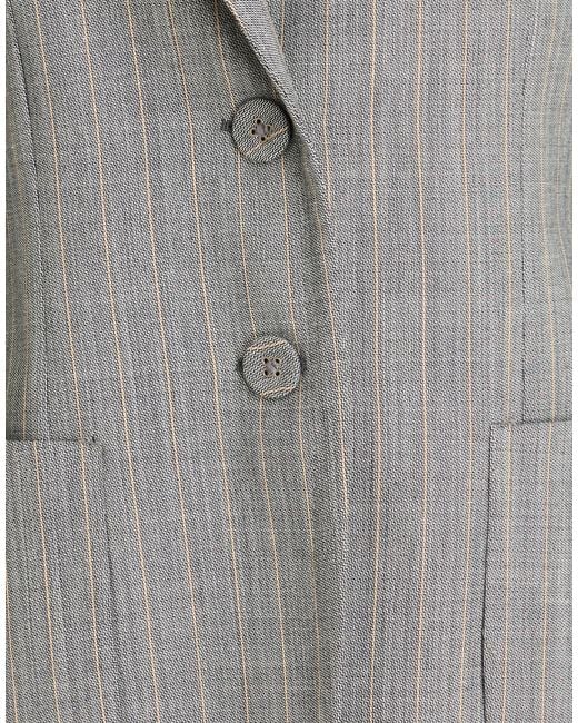 Lardini Gray Blazer Polyester, Wool, Elastane