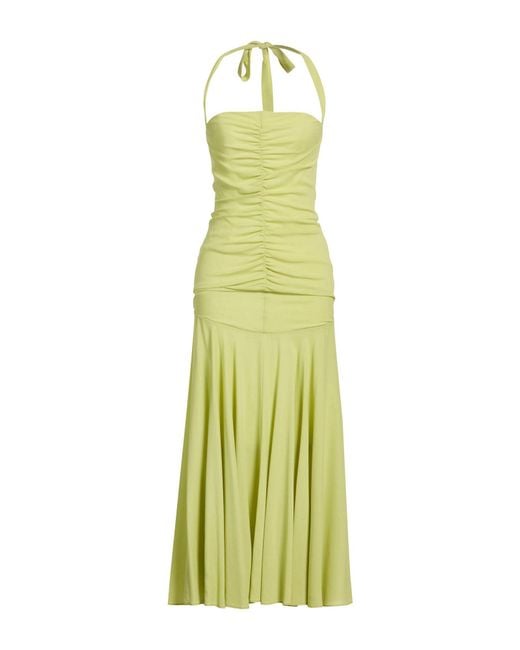 Philosophy Di Lorenzo Serafini Green Maxi Dresses