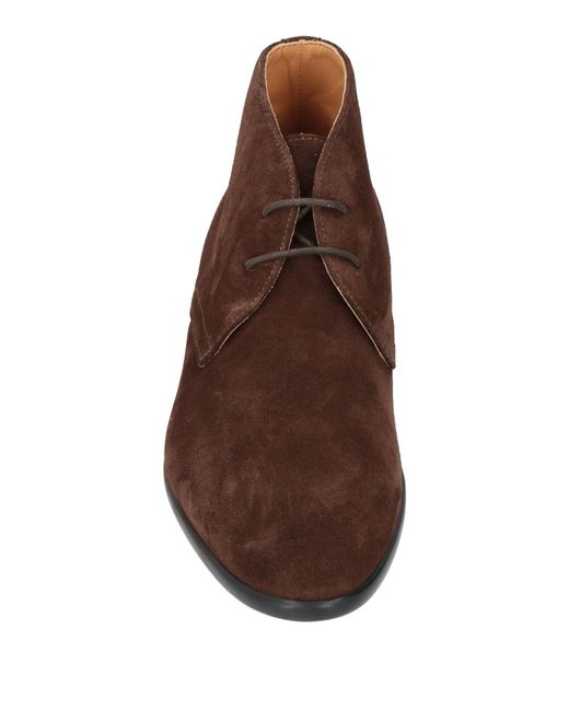 Doucal's Brown Ankle Boots for men