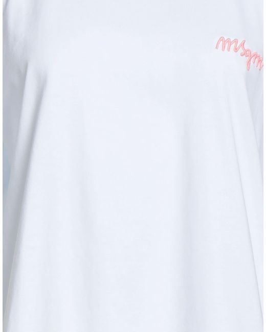MSGM White T-Shirt