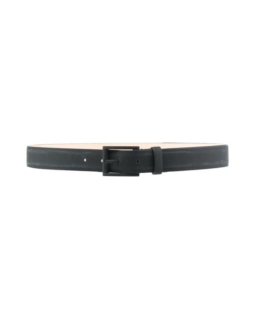 Maison Margiela Black Belt Cow Leather