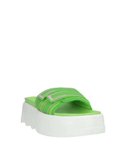 Le Silla Green Sandals