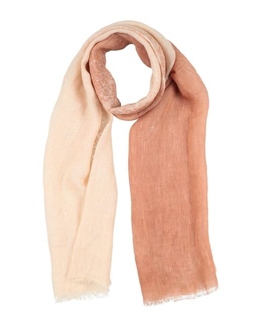 Alpha Studio Natural Scarf Linen
