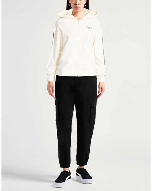 EA7 White Sweatshirts