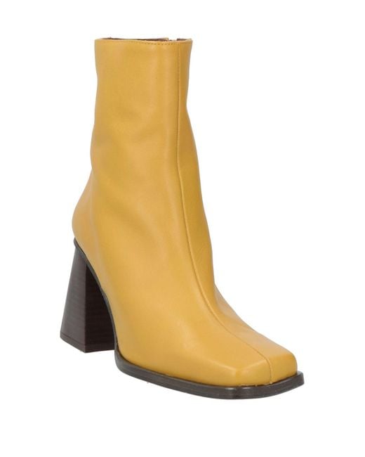Alohas Brown Ankle Boots Soft Leather