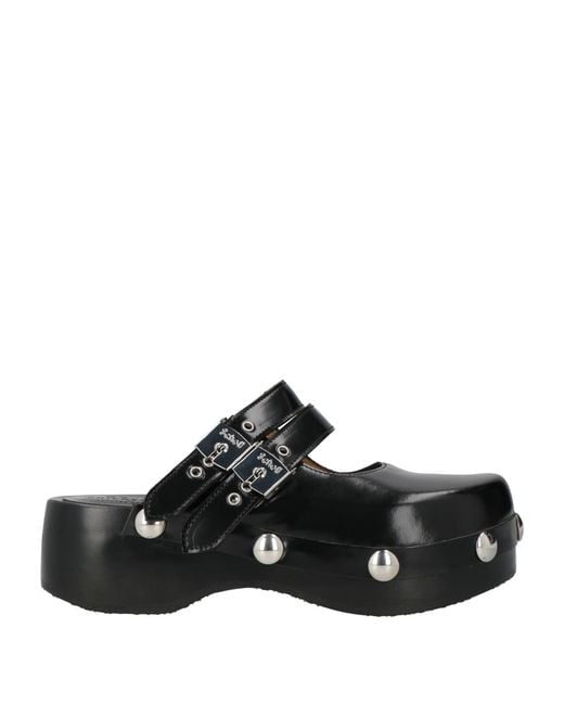 Scholl Black Mules & Clogs