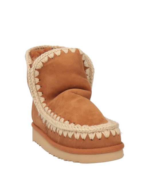 Mou Brown Ankle Boots
