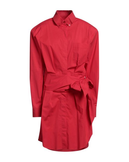 Alexandre Vauthier Red Midi-Kleid