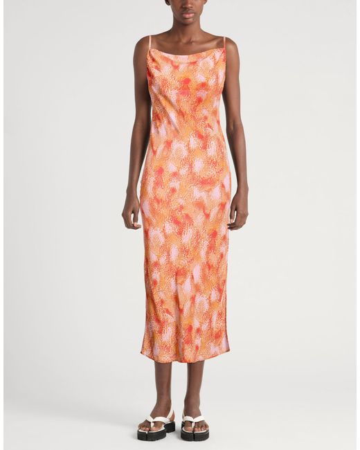 IRO Orange Midi Dresses