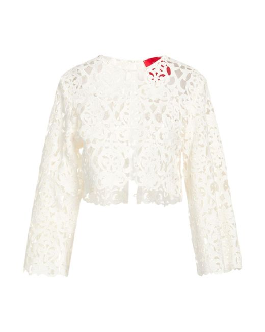 Co.Go White Ivory Top Cotton, Polyester