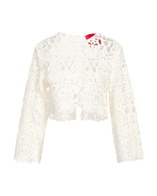 Co.Go White Ivory Top Cotton, Polyester