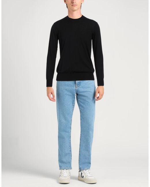 Paolo Pecora Black Jumper for men