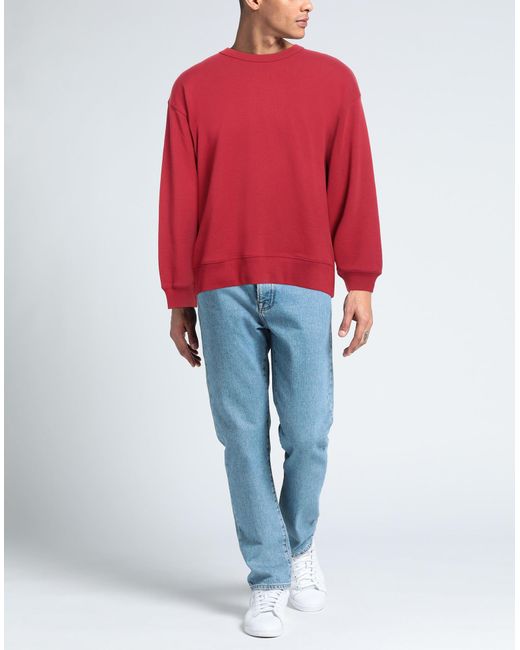 Dries Van Noten Red Sweatshirt for men