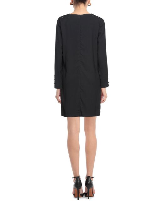 SIMONA CORSELLINI Black Mini Dress