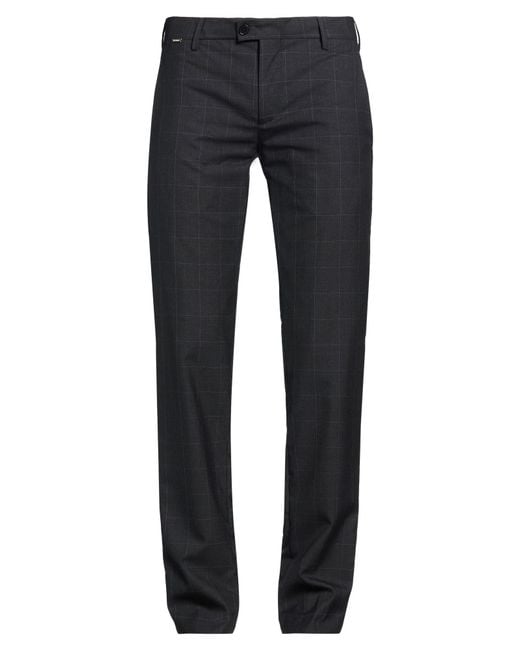 Bikkembergs Blue Pants Virgin Wool for men