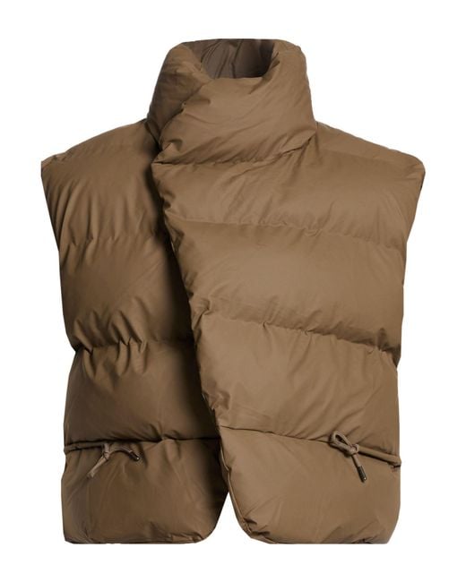 Rains Brown Gilet for men