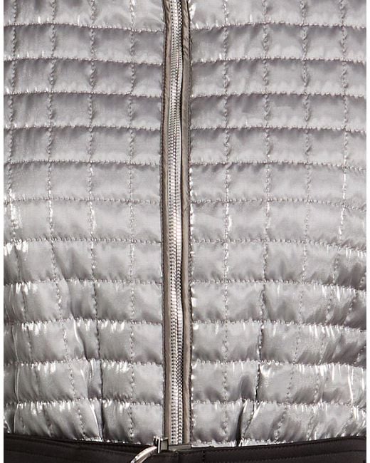 Moorer Gray Puffer Polyester