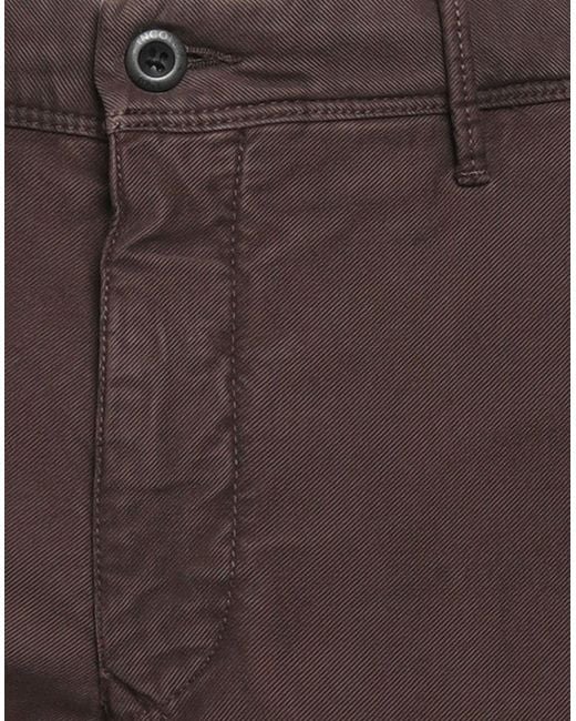 Incotex Brown Trouser for men