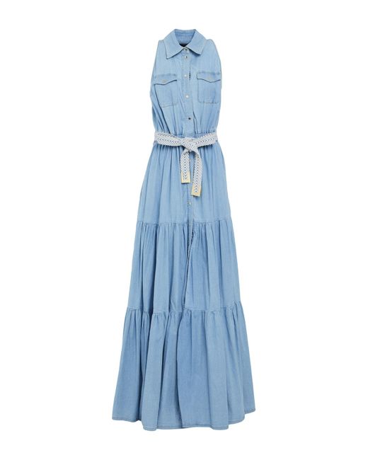 Elisabetta franchi blue dress 2025
