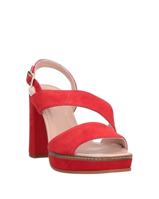 Marc Cain Red Sandals