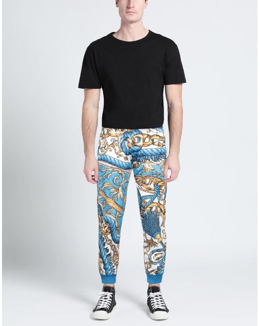 Moschino Blue Pants for men