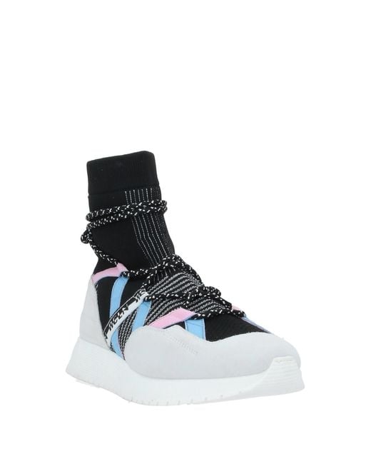 Rucoline Blue Sneakers Textile Fibers, Leather