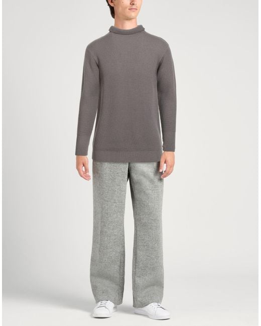 Barena Gray Turtleneck Wool for men