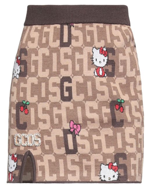 Gcds Pink Mini Skirt