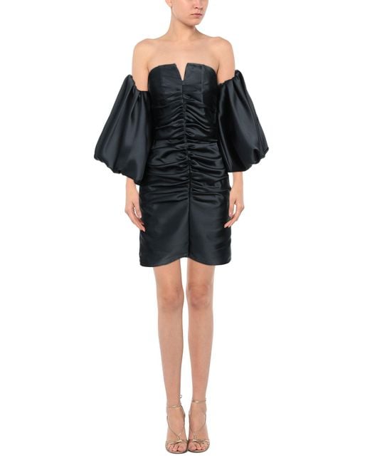 SIMONA CORSELLINI Black Mini Dress