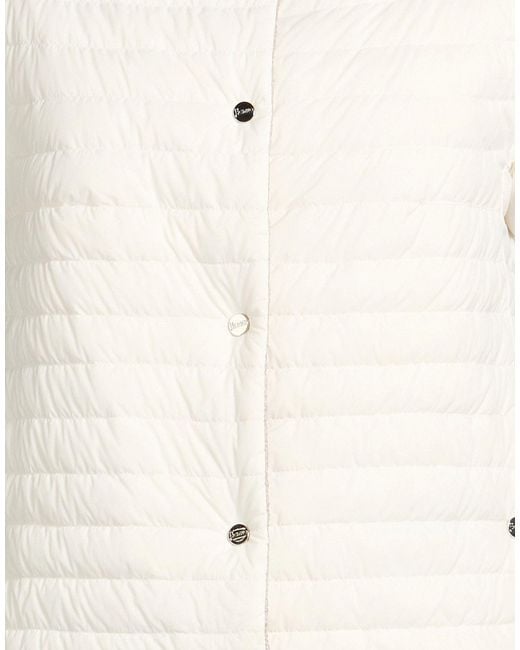 Herno White Puffer Polyamide, Polyurethane