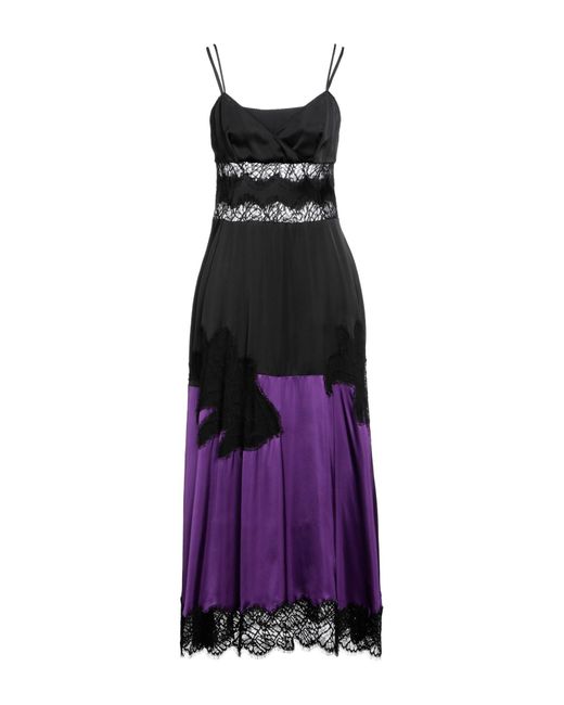 Lanvin Purple Maxi Dress
