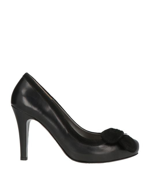 Melluso Black Pumps Leather